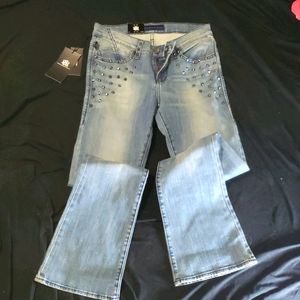 Rock & Republic Queen B studded jeans